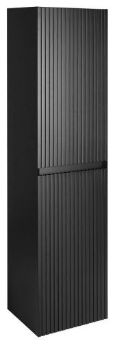 Sapho FILENA vysoká skříňka 35x140x30cm, černá mat strip FID3540BS