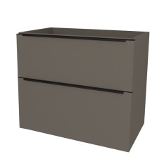Mereo Mailo, koupelnová skříňka 101 cm, černé madlo, Multidecor, Lávová šedá CN592SBLAS1