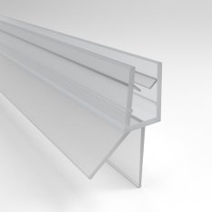HOPA Spodní silikonový těsnící profil, na sklo 4-6mm, délka 1 bm BT329DX614