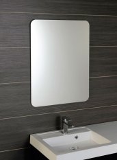 Sapho ISHAPE zrcadlo 500x900mm, zakulacené rohy, bez úchytu AG495