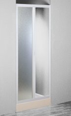 FORTE Sprchové dveře PORTA BARVA rámu - Bílá, Rozměr A - 100 - 110 cm OLBMAE11EX