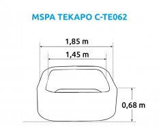 Marimex Vířivý bazén MSPA Tekapo C-TE062 11400267