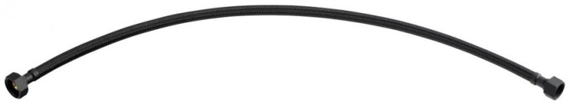 Aqualine Flexibilní nerezová hadice FxF 3/8"x1/2", 60cm, černá mat 33256B